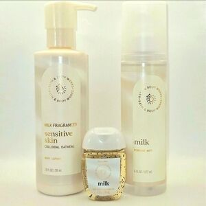Bath & Body Works Milk Sensitive Skin Trio